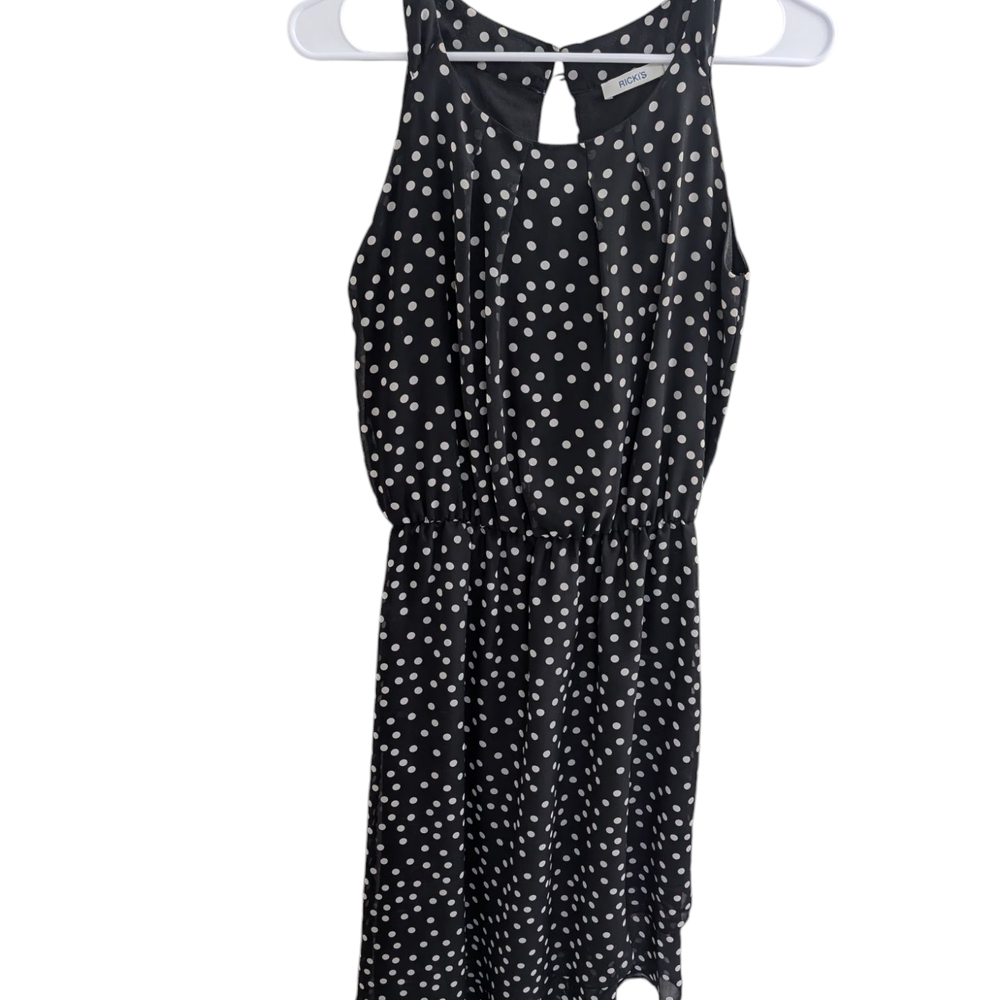 Ricki's Black and White Polka Dot Dress